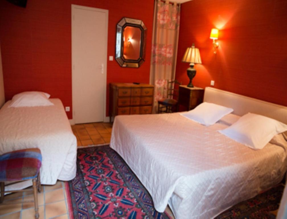 Le Petit Pont Hotel Moncé-en-Belin Værelse billede